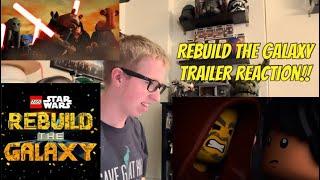 Lego Star Wars Rebuild The Galaxy Trailer REACTION!!