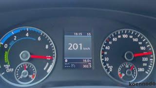 Volkswagen Jetta 1.4 TSI HYBRID Stage 1 || Acceleration 0-200 kmh