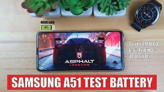 Samsung A51 test battery 1 hour