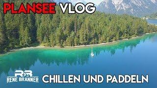 Stand Up Paddeln am Plansee und Treffen mit WildHikesTV