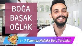 1 - 7 Temmuz Haftalık Burç Yorumları (toprak burçları) | Kenan Yasin ile Astroloji