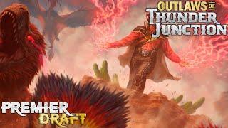 Призыватели динозавров с болот. Outlaws Of Thunder Junction Draft.