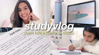 STUDY VLOG | Precisava me preparar pras provas  [ ta bem raíz e cheio de dicas, assiste, sério ]