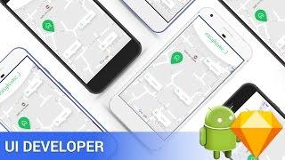 7 Minutes UI Design to Android XML Tutorial [Free Assets]