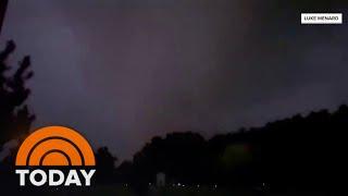 Video appears to show massive tornado in Chicago suburb