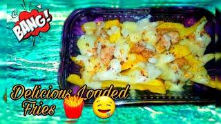 #Fries #potatos Delicious Loaded Fries Recipie | Lifeskills with noor