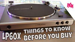Audio-Technica LP60X: What to know before you buy