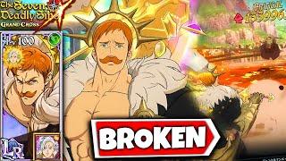 THE GREATEST OF ALL TIME!! LR ESCANOR HAS UNBELIEVABLE POWER! | Seven Deadly Sins: Grand Cross