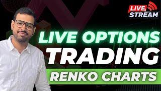 Expiry Live Trading Nifty50 Banknifty | 18 July | Renko Charts Scalping #nifty50