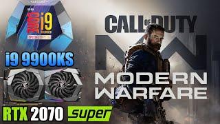 COD: Modern Warfare - RTX 2070 Super + i9 9900KS - 1080p, 1440p & 4K - Low/High Settings - Season 5