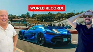 WORLDS FASTEST! Koenigsegg Jesko Sets Wild Lap Record - With Christian Von Koenigsegg