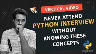 Never attend Python Interview without knowing these concepts || FLM Manasa || @Frontlinesmedia