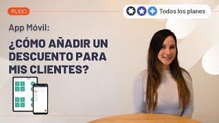 ¿Cómo añadir un descuento para mis clientes? | App Móvil de Fudo