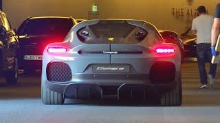 Hypercars Arriving - Gemera, Huayra BC, Regera, Zonda Cinque, Carrera GT, Capristo SVJ, Agera R