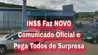 INSS Faz NOVO Comunicado Oficial e Pega Todos de Surpresa