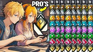 Radiant Pro Couple vs 5 of Every Rank! - (BEST DUO YET)