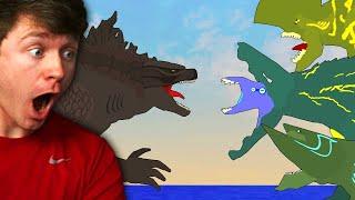 Reacting to GODZILLA vs PACIFIC RIM in the ULTIMATE BATTLE!