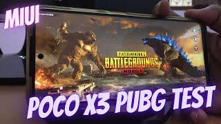 POCO X3 PUBG TEST | 90FPS Unlock | IN STOCK MIUI | STORMBREAKER Kernel V8| no lag |