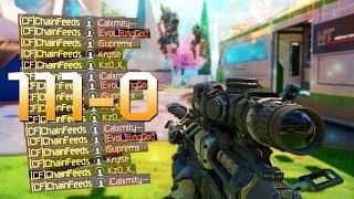 FLAWLESS 111 KILLS SNIPING HIGHEST STREAKS! Locus Gameplay (Black Ops 3)