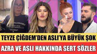 SANA DEĞER ÇİĞDEM HANIM’DAN ŞOK EDEN ASLI AÇIKLAMASI KAYAHAN SPOR YAPTI HERŞEY ORTAYA ÇIKTI AZRA KİM