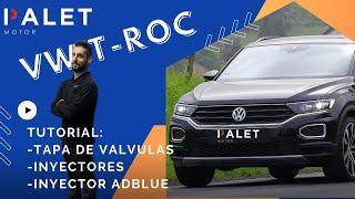 TUTORIAL: Sustitución tapa de VÁLVULAS, Montaje de INYECTORES y limpieza INYECTOR ADBLUE. VW T-ROC!!