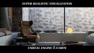 Unreal Engine 5 - Animation archviz Photorealistc interior Realism (MDD HOUSE)