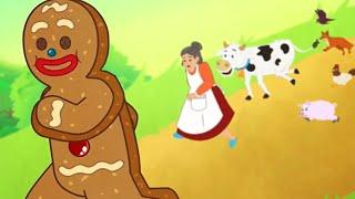 The Gingerbread Man & The Gingerbread Man in the City | English Fairy Tales And Stories