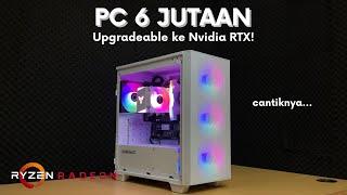 Rakit PC 6 Jutaan Pakai Ryzen 5 5600G Upgradeable Untuk Jangka Panjang