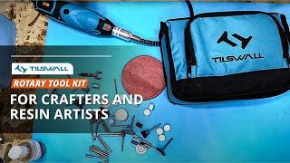 TILSWALL Rotary Tool Kit: The MOST IMPORTANT Tool For Crafters And Resin Artists!