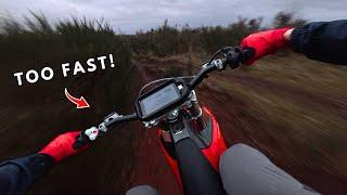 Riding My NEW 80HP Stark Varg Electric Motocross Bike!