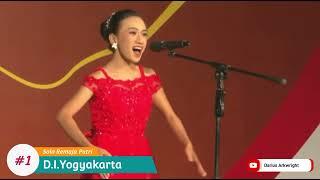 Gold Champion Solo Remaja Pemuda Putri Kontingen Yogyakarta - Pesparawi Nasional XIII Tahun 2022