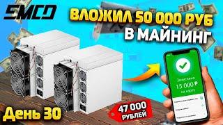 Вложил 50 000 рублей в майнинг. Сколько заработаю за месяц? Есть ли смысл?