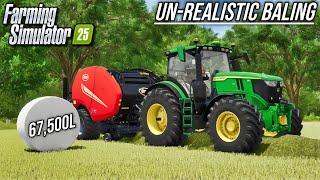 New Mods - Selectable Bale Capacity, Frankenmuth Update, & Mod Waiting Times! | Farming Simulator 25