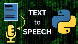 Text to Speech Using Python With Graphical User Interface