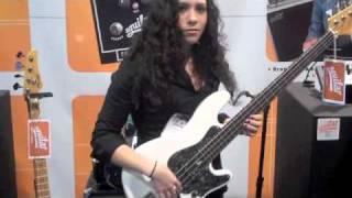 Ryan Madora @ Aguilar Booth (NAMM 2011)