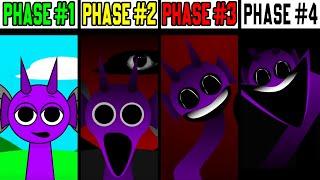 Phase 1 VS Phase 2 VS Phase 3 VS Phase 4 in Incredibox Sprunki!