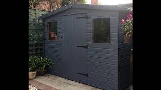 Fence and Shed Paint - Prestwich Blue