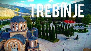 TREBINJE | Bosnia and Herzegovina (4K City Tour) Stunning Aerial/Drone and Walking 4K Footage