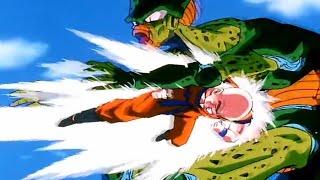 krillin fight with cell/intense fight/Dragon Ball Z