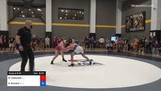 74 Kg Consolation - Michael Caliendo, Illinois Vs Aj Kovacs, Wolfpack Wrestling Club