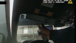 Law enforcement releases footage from fatal hotel shootout in Greenville