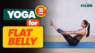 25 Min. Flat Belly Yoga for Beginners | Yoga for Flat Stomach | Yoga for Belly Fat