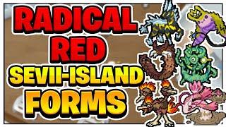 Can I Beat RADICAL RED 3.0 WITH ONLY THE NEW SEVII ISLAND POKEMON FORMS...