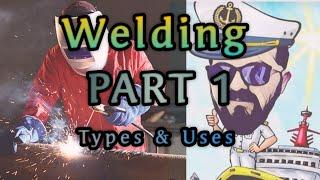 WELDING, TYPE OF WELDING AND ITS USES. Use of welding onboard ship. Ancient welding methods