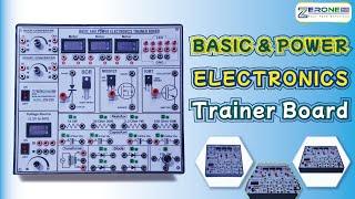 Basic and Power Electronics Lab Trainer Board | ZerOneTech