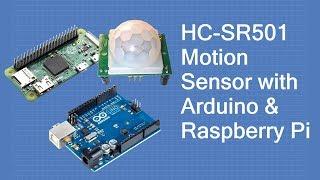 HC-SR501 PIR Motion Detector - With Arduino & Raspberry Pi