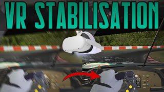 How to Stabilise (Stabilize) VR footage in real time (Oculus Mirror + @iRacingOfficial)