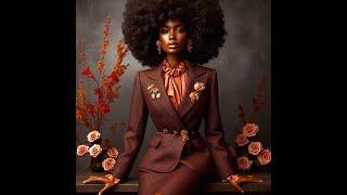 Stylish Business Women Tweed Fashion Lookbook: New Image Gallery! #blackgirlfashion