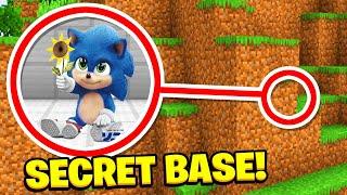 Minecraft : We Found BABY Sonics Secret BASE! (Ps3/Xbox360/PS4/XboxOne/PE/MCPE)