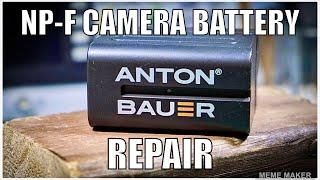 Anton Bauer NP-F976 Battery Repair - No Voltage, Broken Cover!